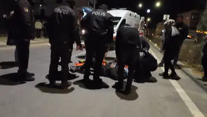 Karaman'da bir şahıs, tartıştığı kişiye otomobille çarparak kaçtı