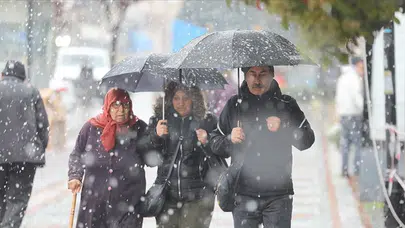 Meteoroloji Genel Müdürlüğü'nden kar ve sağanak uyarısı!