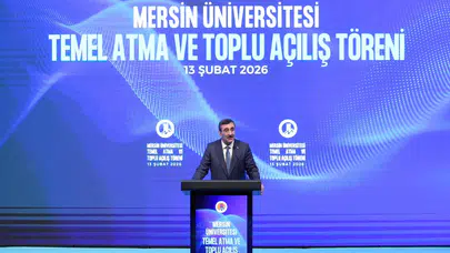 Cevdet Yılmaz açılış töreninde açıklamalarda bulundu