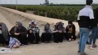 Tarım işçilerini taşıyan midibüs kanala düştü: 1'i ağır 7 yaralı