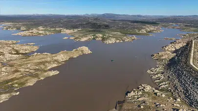 Kırklareli’nde Kayalıköy Barajı’nın doluluk oranı yağışlarla arttı