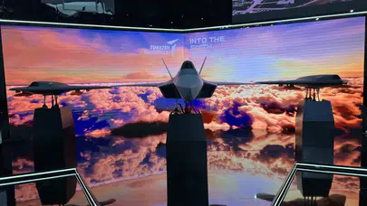 Milli Muharip Uçak KAAN, yeni nesil tanıtımıyla Riyad'da sahneye çıktı!