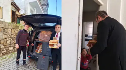 Bilecik'te Ramazan dayanışması : Vatandaşlara sıcak yemek dağıtıldı