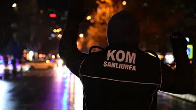 Şanlıurfa'da huzur uygulaması : 78 şahıs yakalandı