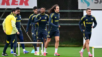 Fenerbahçe, Nottingham Forest maçı öncesi son antrenmanında