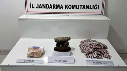 Gaziantep'ten uyuşturucu operasyonu : 22 kilo esrar ele geçirildi