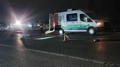 Bursa'da karanlık nedeniyle üzerinden araçların geçtiği şahıs hayatını kaybetti