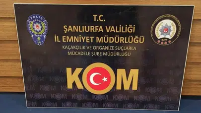 Şanlıurfa'da 1 kilogram kaçak altın ele geçirildi