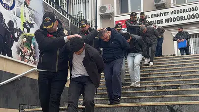 İstanbul'da inşaat malzemesi hırsızlığı : 18 kişi tutuklandı