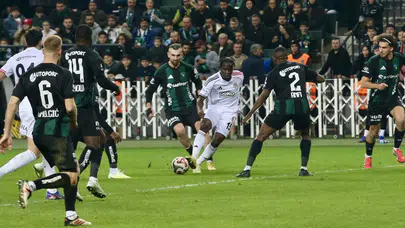 Beşiktaş, deplasmandan bir puanla ayrıldı