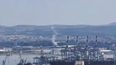 İran’dan İsrail’e atılan füze Hayfa Limanı’na düştü