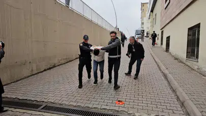 Kayseri'de organize suç örgütüne operasyon : 5 şüpheli tutuklandı