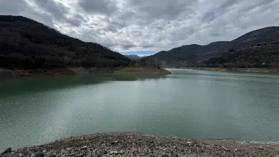 Kocaeli Yuvacık Barajı'nda su seviyesi yüzde 62 oldu