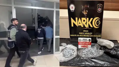 Giresun'da dev uyuşturucu operasyonu : 29 şüpheli tutuklandı