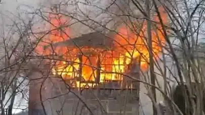 Giresun’da köy evinde çıkan yangında bir kişi öldü