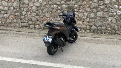 Sinop'ta kaza : Motosiklet sürücüsü yola savruldu