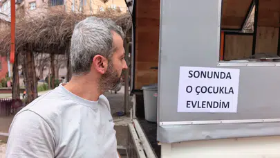 Bursa'da sevdiğine kavuştu : 'Sonunda oldu o çocukla evlendim' yazısıyla lokma dağıttı