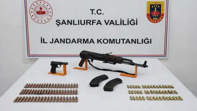 Şanlıurfa'da silah kaçakçılığı operasyonu : 13 şüpheli yakalandı