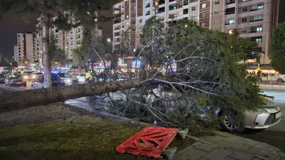 Kayseri'de kuvvetli rüzgar ve fırtına uyarısı