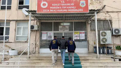 Mardin'de hükümlü JASAT ekipleri tarafından yakalandı
