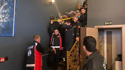 Siirt'te bir kadın havalandırma boşluğuna düştü