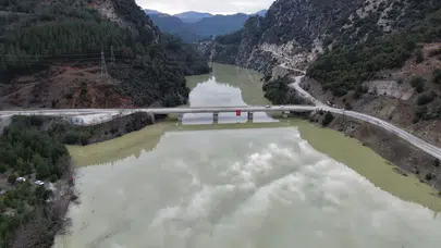 Kuraklıkla savaşan Feke Barajı'nda doluluk oranı arttı