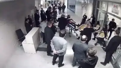 Kartal Adliyesi’nde silahlı saldırı : Güvenlik kamerası görüntüleri ortaya çıktı