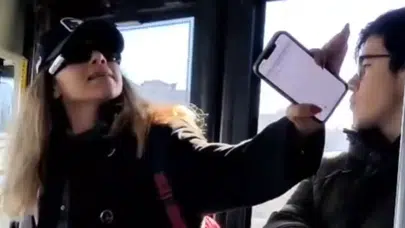 Otobüste 'Savcıyım' diyen şahıs yolcuyu tehdit etti , soruşturma başlatıldı