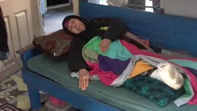 Adana’da evi su basan yaşlı kadın kurtulmaya çalışırken düşerek ayağını kırdı