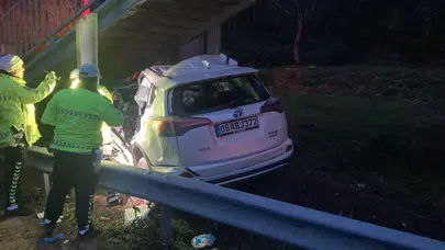 Rize Fındıklı'da trafik kazası : Cami imamı hayatını kaybetti