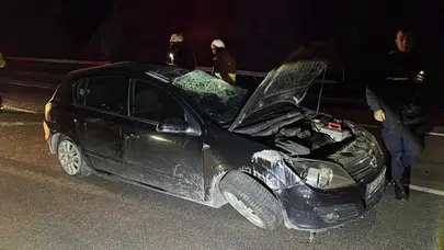 Yozgat'ta otomobil devrildi : 5 kişi yaralandı