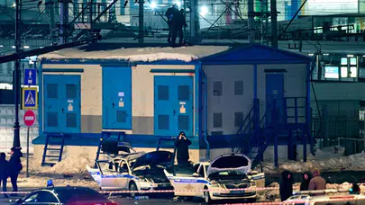 Moskova'da patlama : 1 polis öldü, 2 polis yaralandı