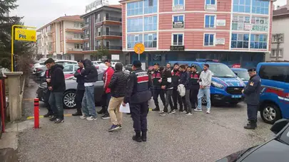 Ankara Çubuk'ta yasa dışı bahis operasyonu : 8 şüpheli tutuklandı