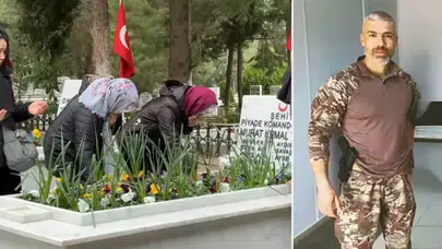 Evlilik yıldönümünde şehit olan Binbaşı Yetişen’in anma töreni Aydın’da gerçekleşti