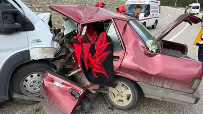Burdur'da can pazarı : 2 kişi hayatını kaybetti, 4 kişi yaralandı
