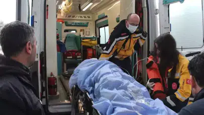 Aksaray’da inşaatın 2'nci katından asansör boşluğuna düşen işçi yaralandı