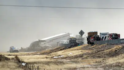 ABD'de kum fırtınası : 4 ölü, 29 yaralı