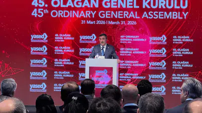 Cevdet Yılmaz, YASED 45. Olağan Genel Kurulu'nda