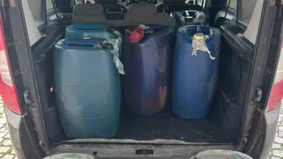 Hatay Dörtyol’da tırlardan mazot çalan şüpheli yakalandı