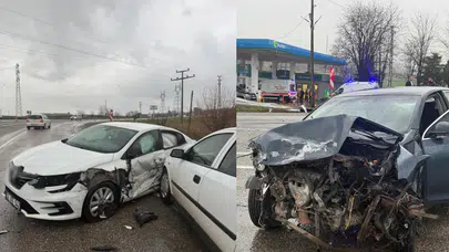 Adıyaman'da zincirleme trafik kazası : 4 yaralı