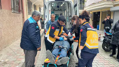 İnternet kablosu döşerken ikinci kattan düştü