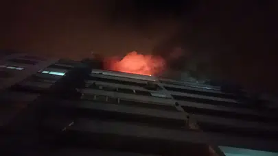 Balıkesir Edremit'te yangın : Dairede maddi hasar meydana geldi