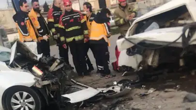 Balıkesir'de zincirleme trafik kazası : 1 yaralı, 1 ölü