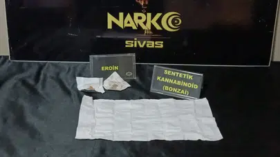 Sivas'ta uyuşturucu operasyonu : 3 şüpheli tutuklandı