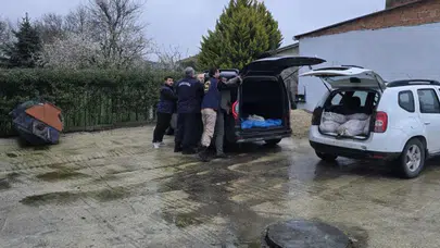 Silivri'de satışa hazır 306 kilo at eti ele geçirildi