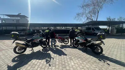 Osmaniye’de E-90 Otoyolu’nda motor yarışı yapanlara 430 bin 719 TL ceza