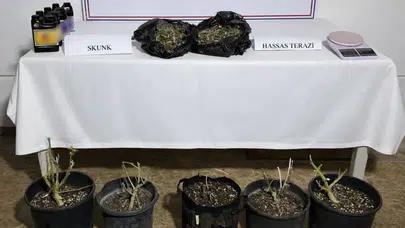 Antalya'da uyuşturucu operasyonu : 243 gram madde ele geçirildi