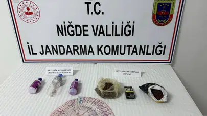 Niğde'de uyuşturucu operasyonu : 1 kişi gözaltına alındı