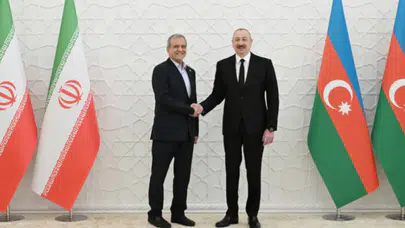 Pezeşkiyan ve Aliyev Nahçıvan'a düzenlenen İHA saldırısını görüştü