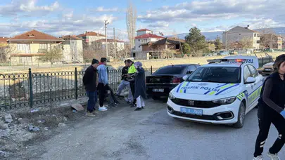 Tokat'ta otomobil ile motosiklet çarpıştı : 2 yaralı